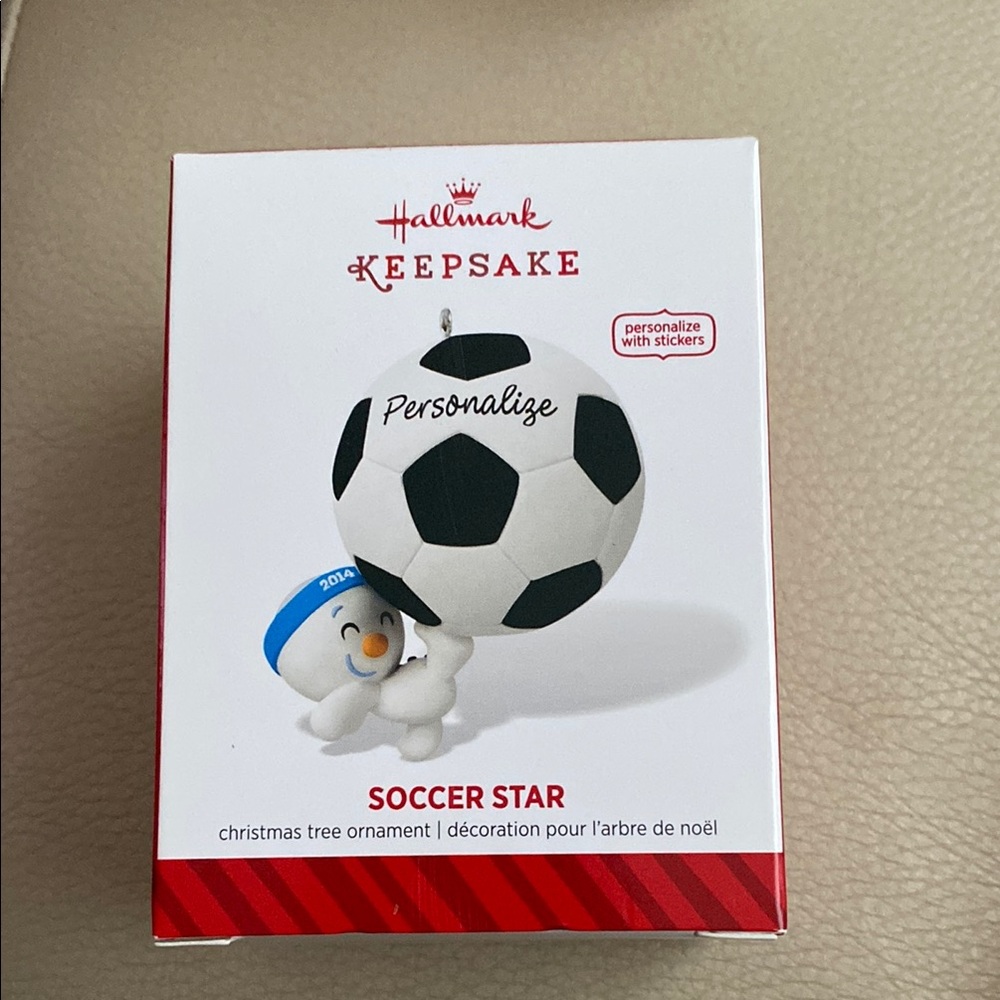 Hallmark Keepsake Personalized Soccer Ornament